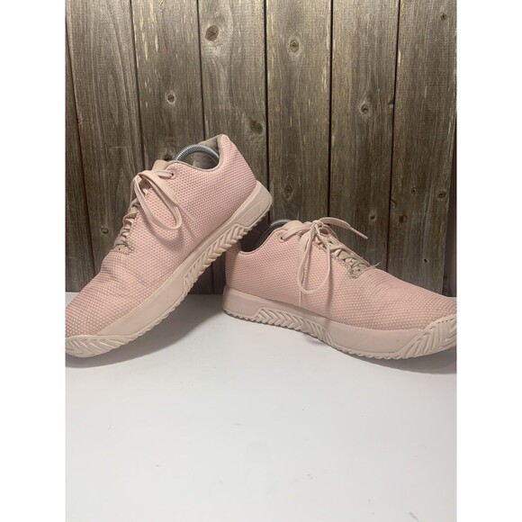 NOBULL Blush Pink Trainers Plus Size W 12 /M 10.5 Crossfit Workout Shoes - Picture 6 of 11